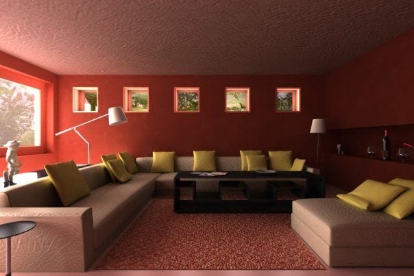 maroon and black living room ideas