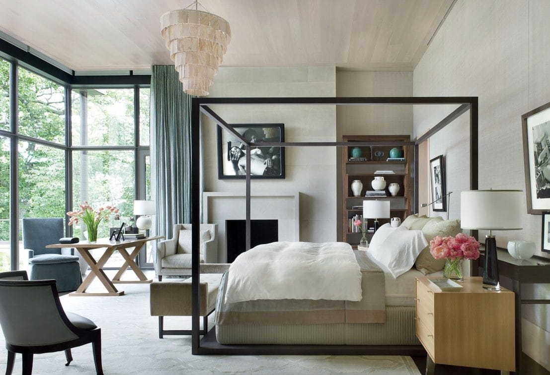 bedroom with fireplace ideas