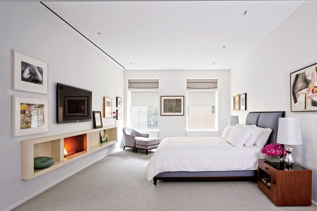 bedroom chimney ideas