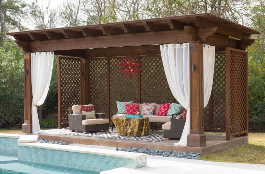 lattice privacy screen fence