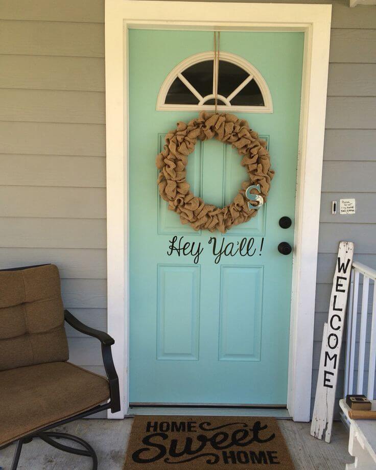 welcome door sign ideas