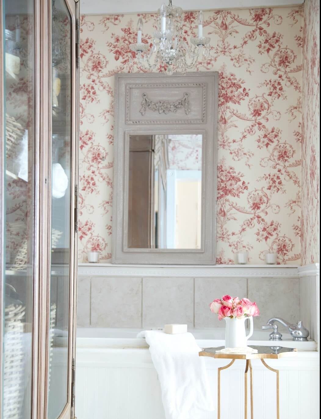 cottage bathroom decor shelf