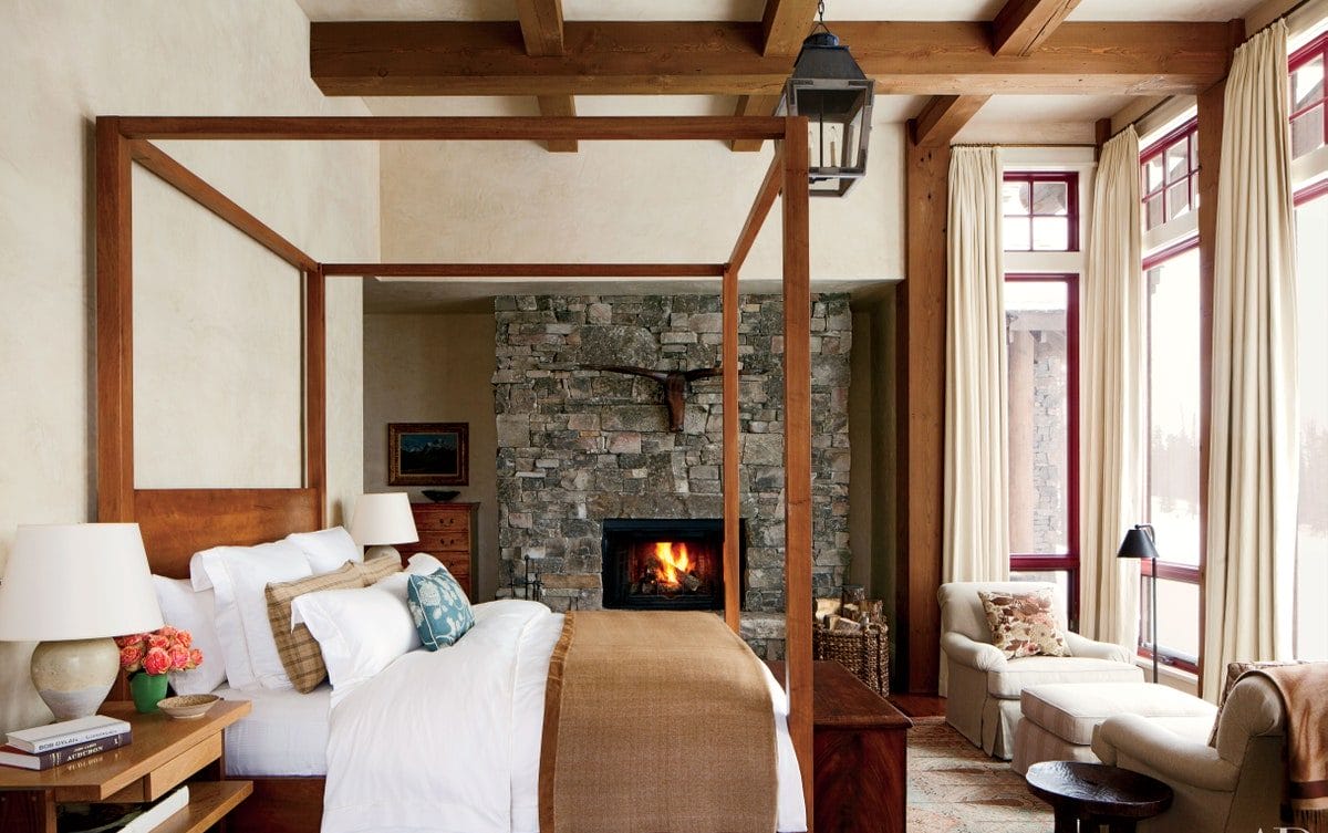 bedroom chimney breast ideas