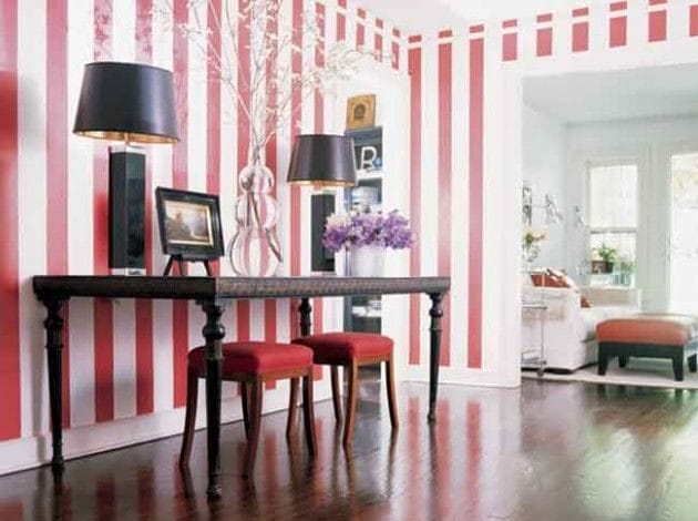 striped wall decals