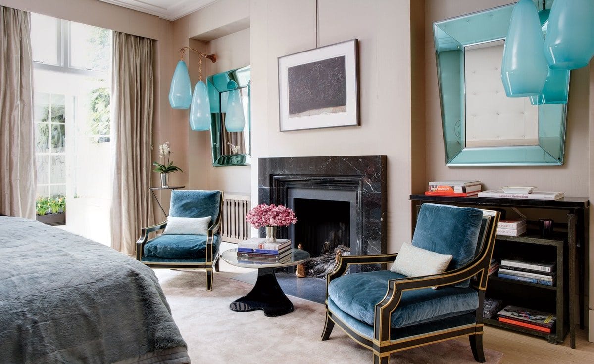 corner fireplace ideas for bedroom