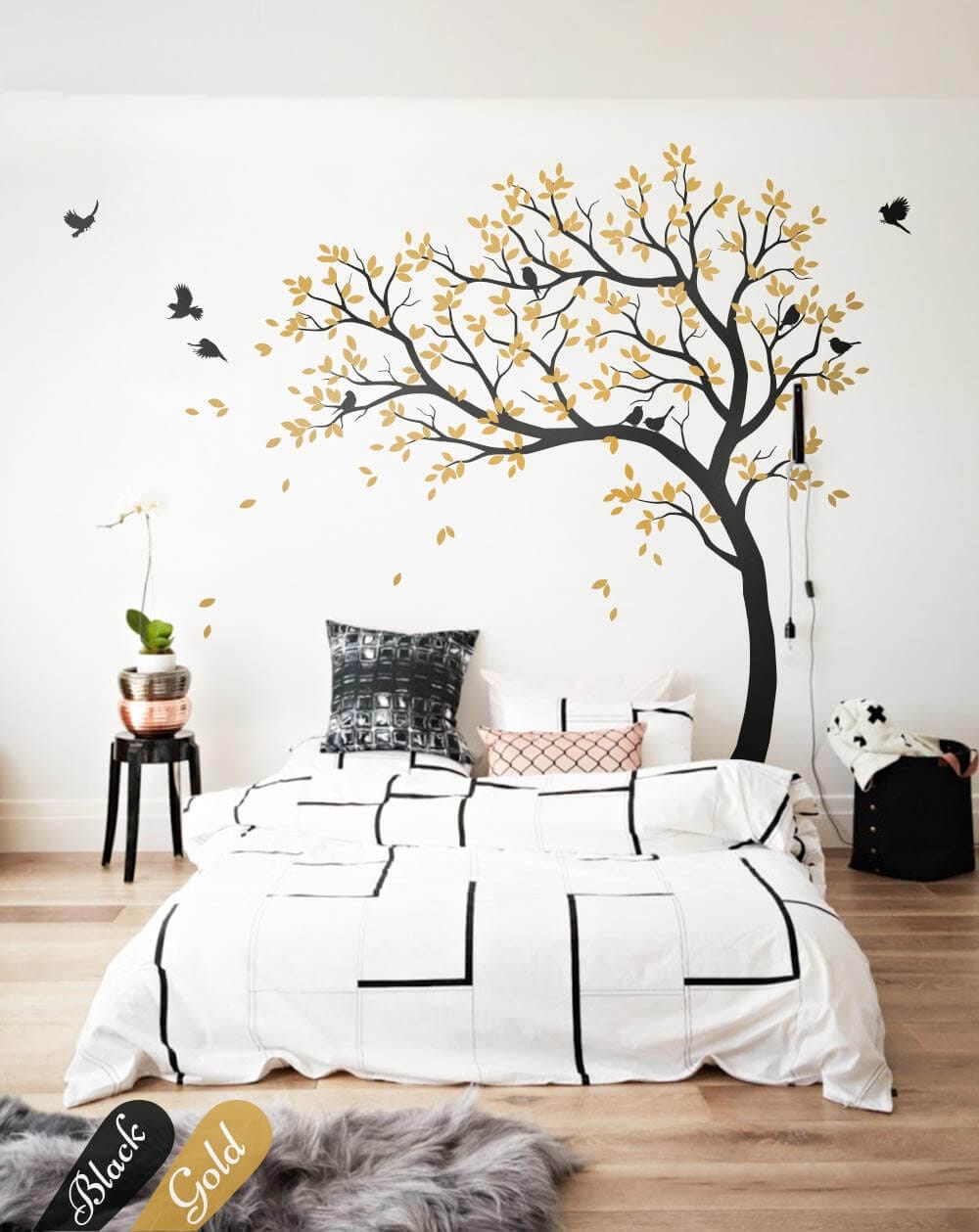 wall mural ideas for bedroom