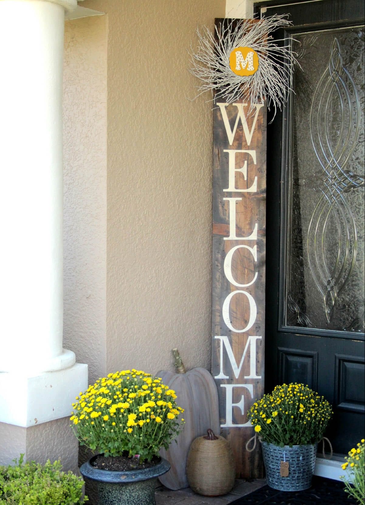 welcome sign ideas for christmas