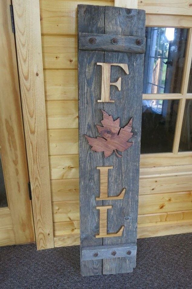 wooden welcome sign ideas