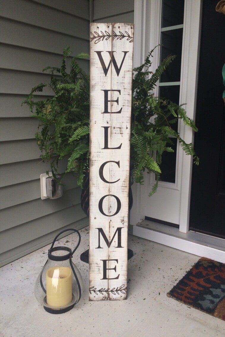 welcome sign craft ideas