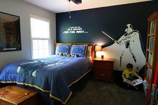 grown up star wars bedroom
