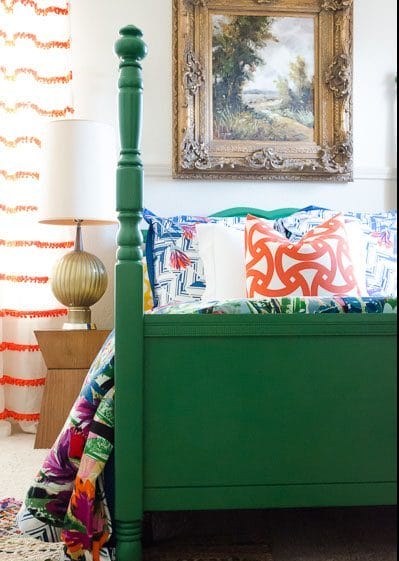sage green painted furniture