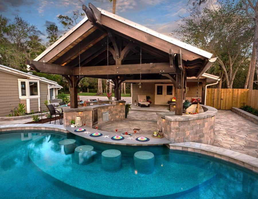 23 Impressive Pool Cabana Ideas That'll Stun You