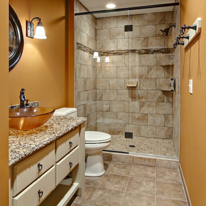 28 Cozy Small Master Bathroom Ideas To Refresh Your And Mind - Ideas For Small Master Bathrooms