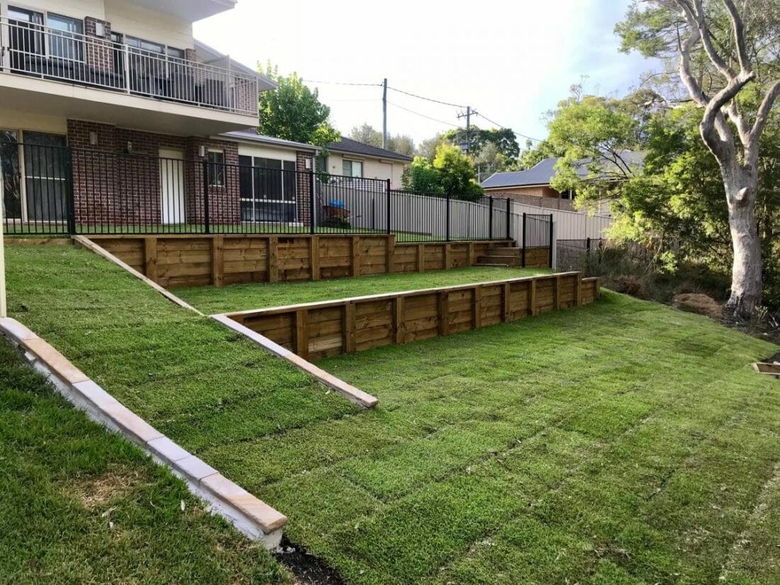 What To Do With A Sloped Backyard 30 Divine Retaining Wall Ideas for Sloped Backyards