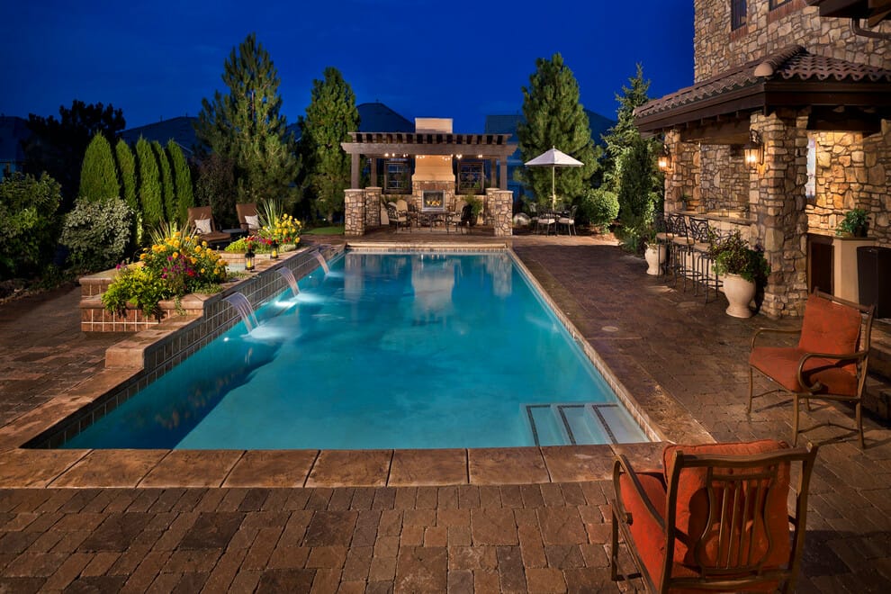 29 Spectacular Rectangular Pool Landscaping Ideas 29-spectacular-rectangular-pool-landscaping-ideas