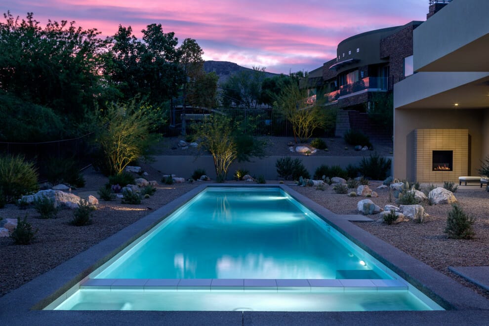 Rectangular Pool Landscaping Ideas Rectangular Pool Landscaping Ideas