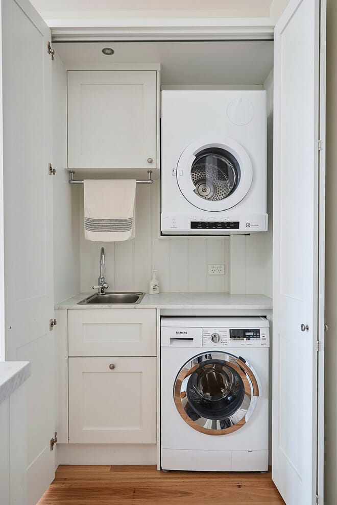 30 Practical Small Laundry Room Ideas with Sink