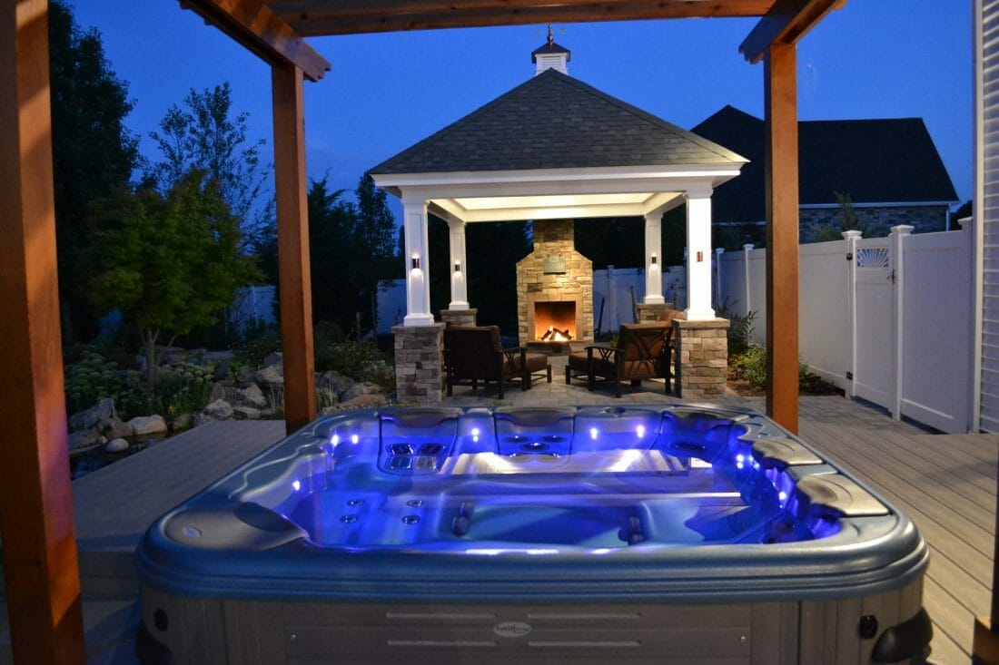 29 Outstanding Hot Tub Surround Ideas That’ll Enhance Your Property