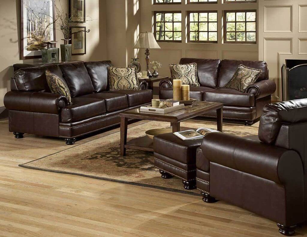 29 Dark Brown Sofa Living Room Ideas You Should Replicate