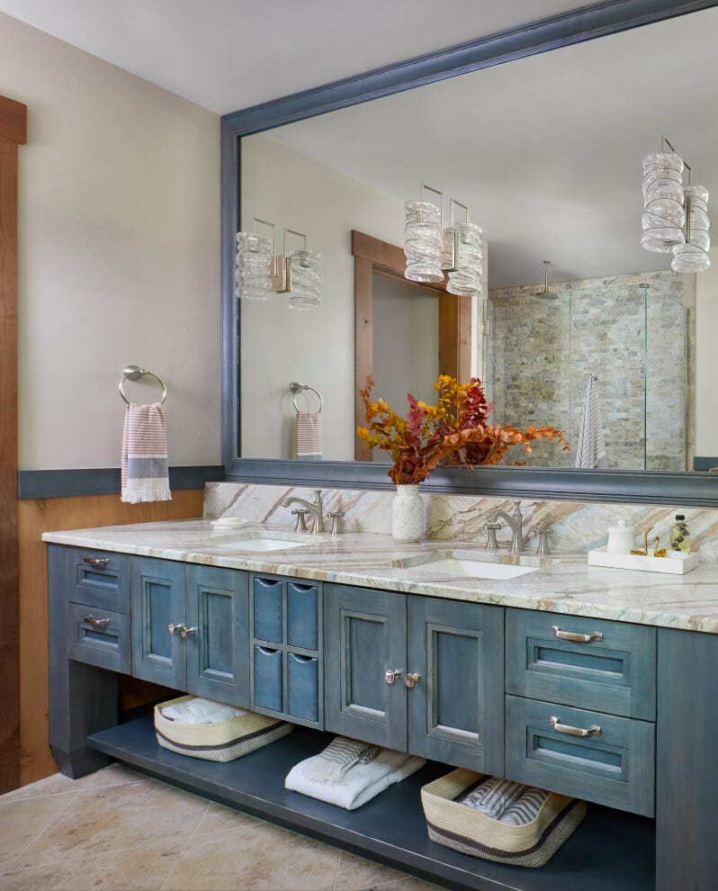 31 Blue Vanity Bathroom Ideas That’ll Mesmerize You