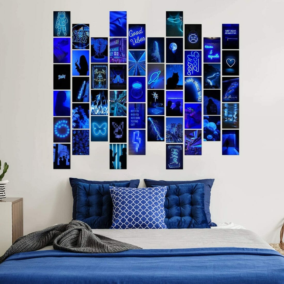 28 Fantastic Photo Collage Dorm Room Ideas You Can Emulate