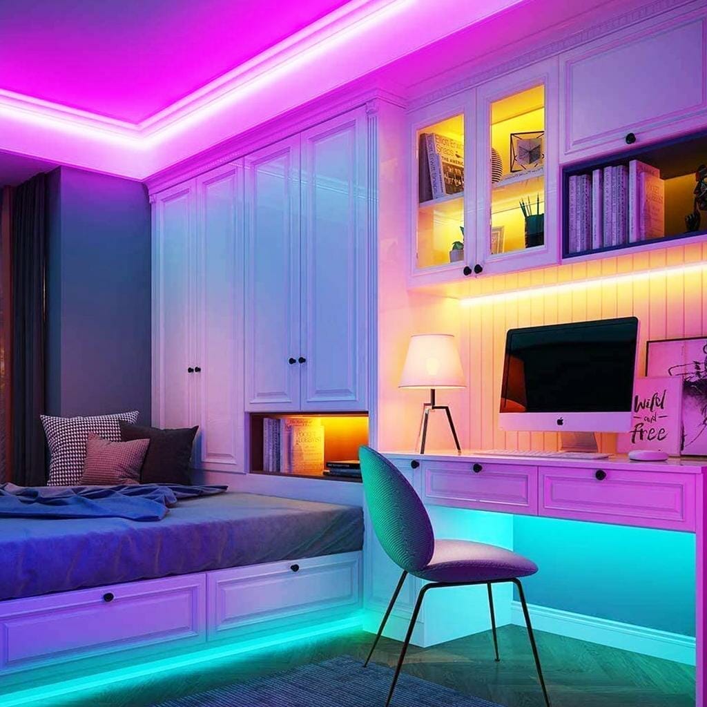 led strip lights decoration ideas